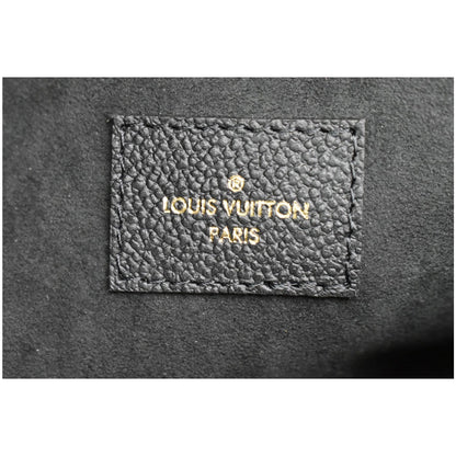 LOUIS VUITTON Multi Pochette Accessories Empreinte Clutch Bag Black