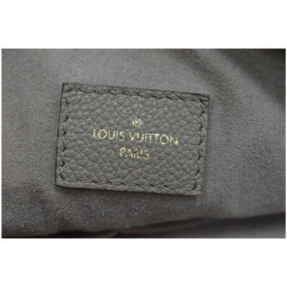 LOUIS VUITTON Maida Monogram Empreinte Leather Hobo Shoulder Bag Tourterelle
