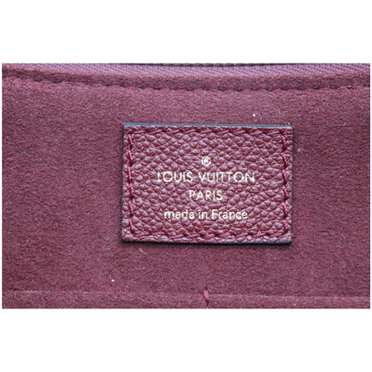 LOUIS VUITTON Surene MM Monogram Canvas Shoulder Bag Bordeaux