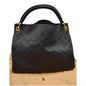 LOUIS VUITTON Artsy MM Empreinte Leather Shoulder Bag Black