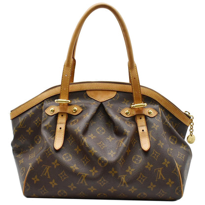 LOUIS VUITTON Tivoli GM Monogram Canvas Shoulder Bag Brown