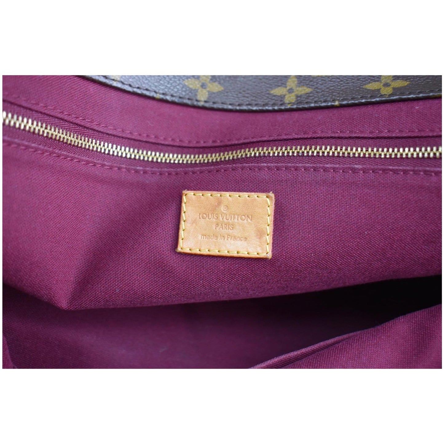 LOUIS VUITTON Raspail GM Monogram Canvas Shoulder Bag Brown