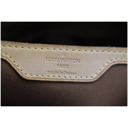 LOUIS VUITTON Palermo GM Monogram Canvas Tote Shoulder Bag Brown