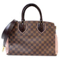 LOUIS VUITTON Normandy Damier Ebene Shoulder Bag Brown