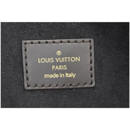 LOUIS VUITTON Normandy Damier Ebene Shoulder Bag Brown