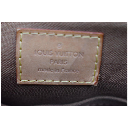 LOUIS VUITTON Palermo PM Monogram Canvas Shoulder Bag Brown
