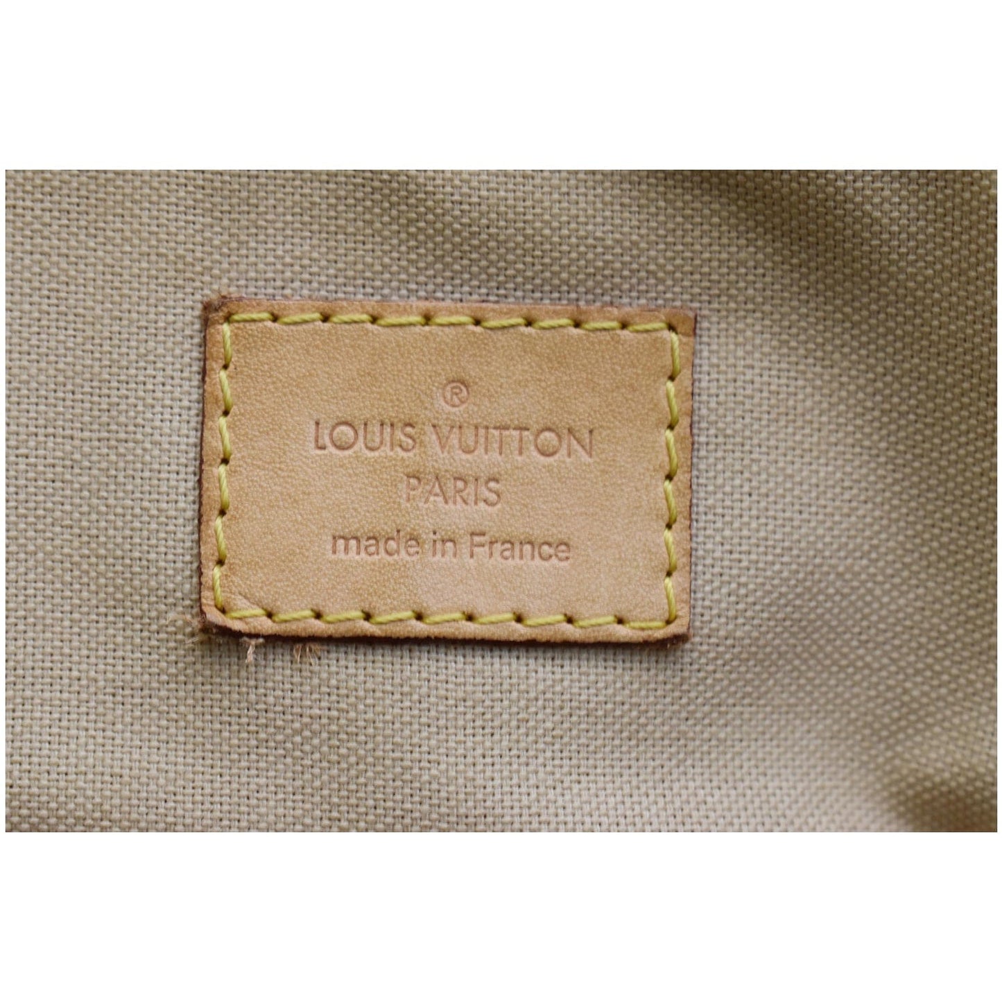 LOUIS VUITTON Siracusa GM Damier Azur Shoulder Bag White