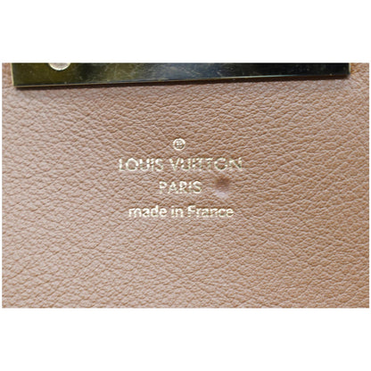 LOUIS VUITTON Olympe Monogram Canvas Satchel Shoulder Bag Brown
