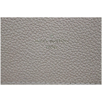 LOUIS VUITTON Bagatelle Monogram Empreinte Shoulder Bag Beige