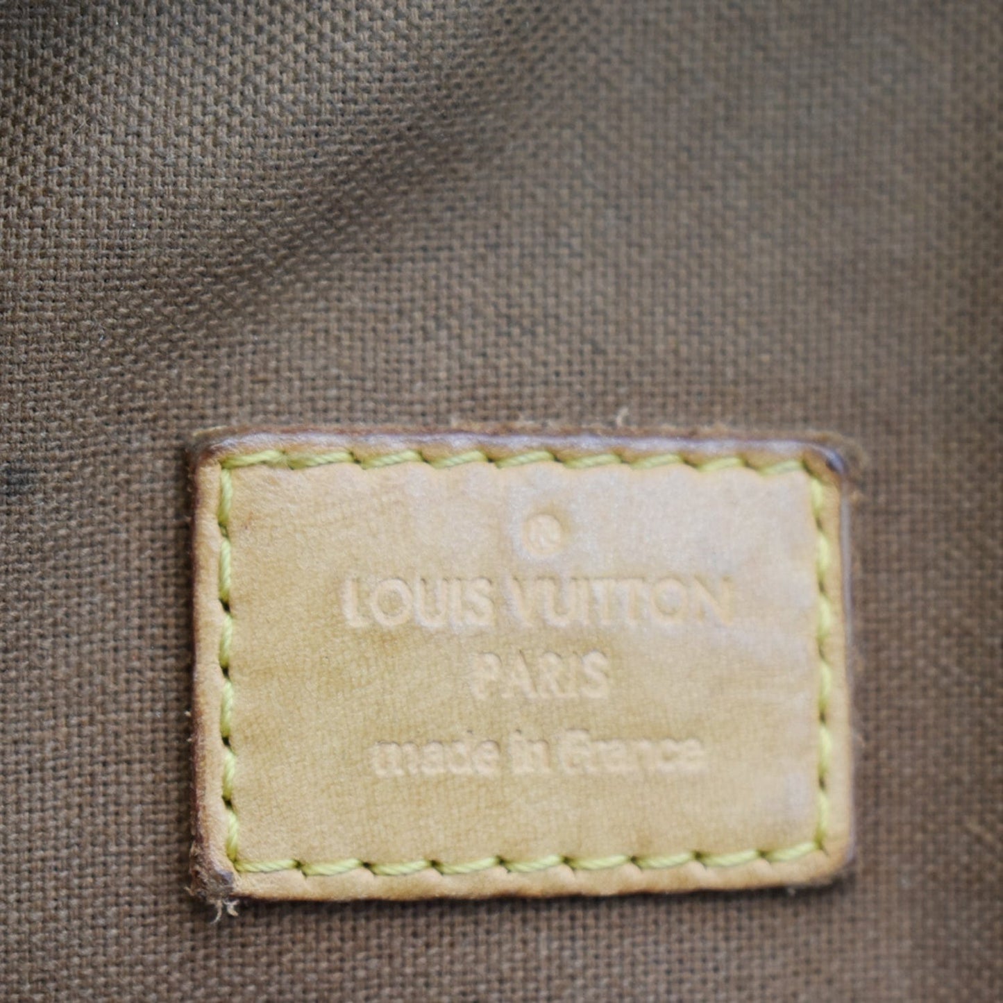 LOUIS VUITTON Odeon GM Monogram Canvas Shoulder Bag Brown