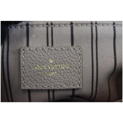 LOUIS VUITTON Spontini Empreinte Leather Shoulder Bag Mastic