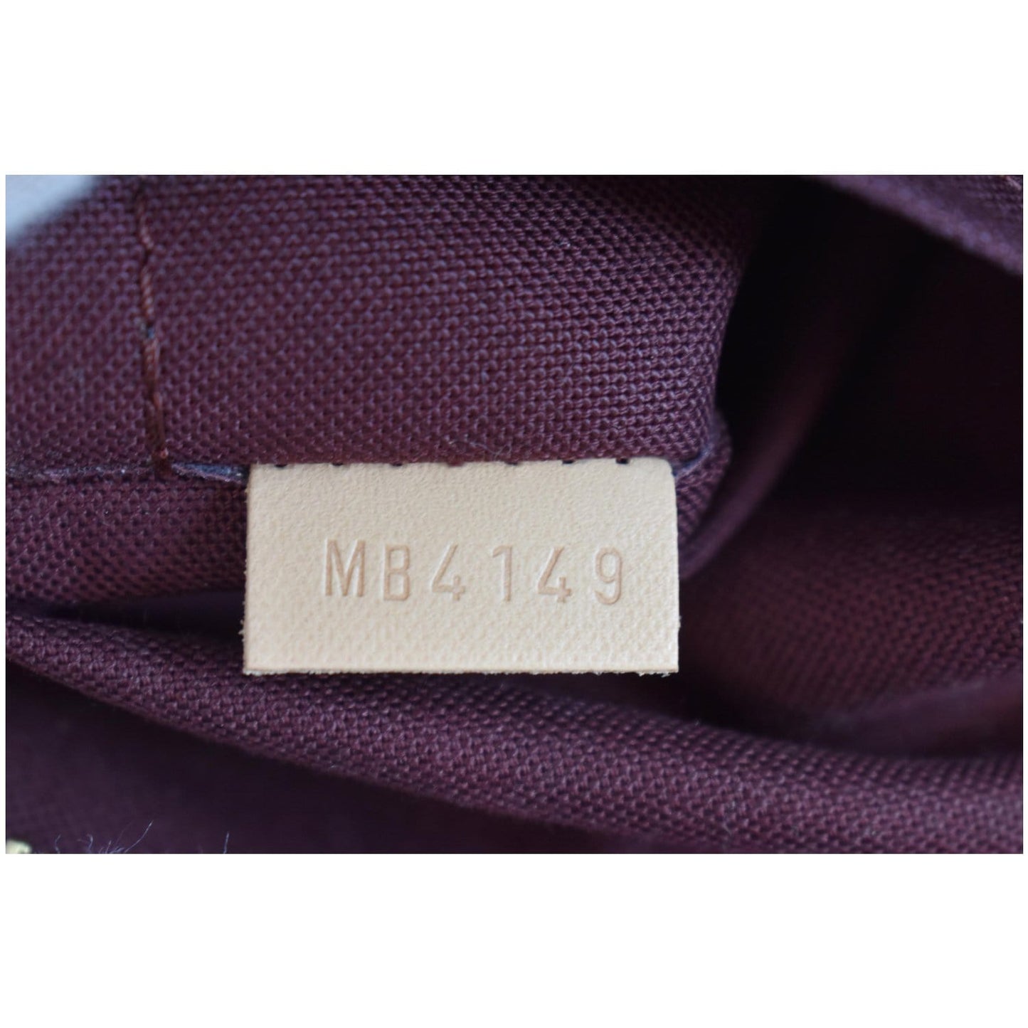 LOUIS VUITTON Rivoli PM Monogram Canvas Shoulder Bag Brown