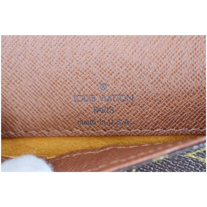 LOUIS VUITTON Musette Tango Monogram Canvas Shoulder Bag Brown