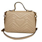 GUCCI GG Marmont Small Top Handle Shoulder Bag Cream 498110