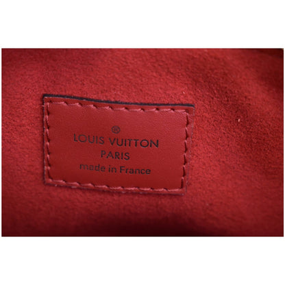 LOUIS VUITTON Soufflot BB Monogram Canvas Shoulder Crossbody Bag Cerise