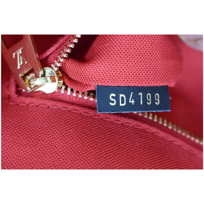 LOUIS VUITTON Onthego GM Reverse Monogram Canvas Tote Shoulder Bag Brown