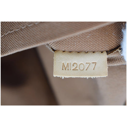 LOUIS VUITTON Palermo GM Monogram Canvas Tote Shoulder Bag Brown