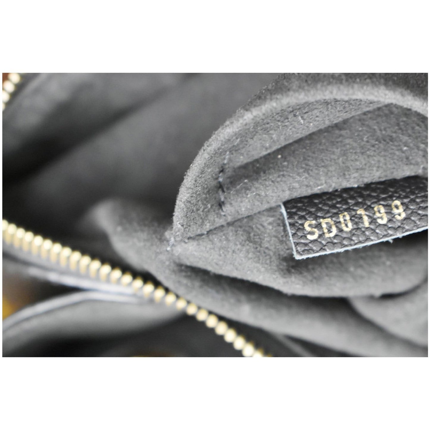 LOUIS VUITTON Surene MM Monogram Canvas Shoulder Bag Black