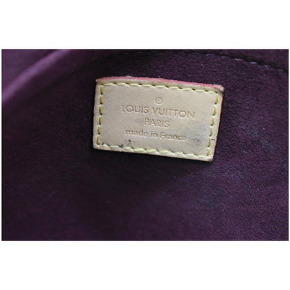 LOUIS VUITTON Montaigne GM Monogram Canvas Shoulder Bag Brown