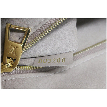 LOUIS VUITTON Onthego MM Giant Monogram Empreinte Shoulder Bag Tourterelle