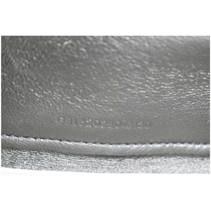 YVES SAINT LAURENT Envelope Small Leather Shoulder Bag Blanc Vintage