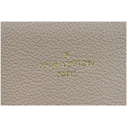 LOUIS VUITTON Trocadero Monogram Empreinte Leather Shoulder Bag Dune