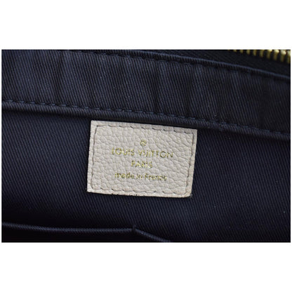 LOUIS VUITTON Sully PM Monogram Empreinte Leather Shoulder Bag Black
