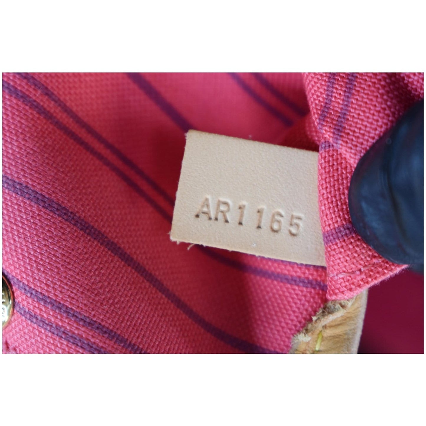 LOUIS VUITTON V Neverfull MM Monogram Canvas Shoulder Bag Brown
