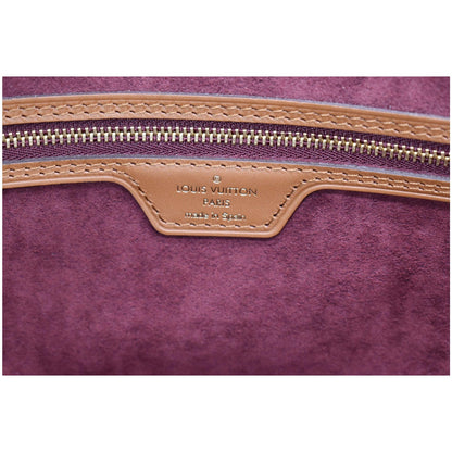 LOUIS VUITTON Neverfull MM Since 1854 Jacquard Shoulder Bag Bordeaux Red