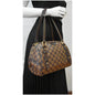 LOUIS VUITTON Rivington PM Damier Ebene Shoulder Bag Brown