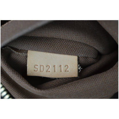 LOUIS VUITTON Sully MM Monogram Canvas Shoulder Bag Brown