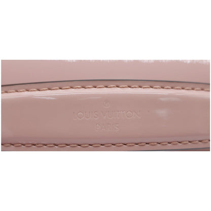 LOUIS VUITTON Cherrywood PM Patent Leather Shoulder Bag Rose Ballerine