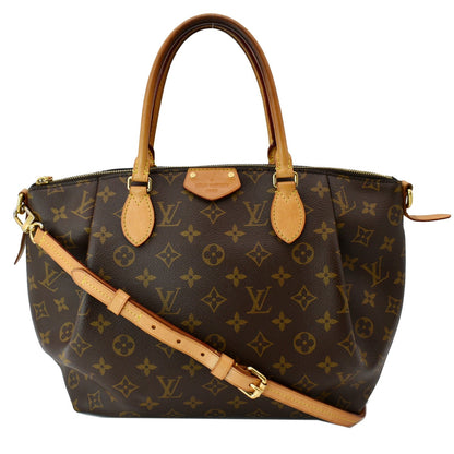 LOUIS VUITTON Turenne MM Monogram Canvas 2Way Shoulder Bag Brown
