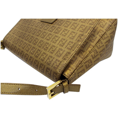 FENDI Forever Mama Zucca Canvas Shoulder Bag - 15% OFF