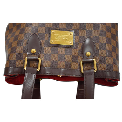 LOUIS VUITTON Hampstead PM Damier Ebene Shoulder Bag Brown
