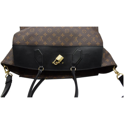 LOUIS VUITTON City Steamer XXL Leather Shoulder Bag Brown