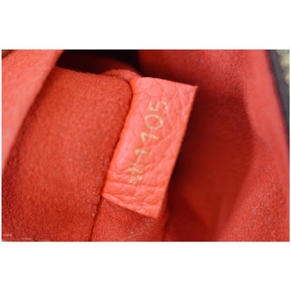 LOUIS VUITTON Estrela NM Monogram Canvas 2Way Shoulder Bag Coquelicot