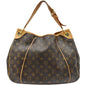 LOUIS VUITTON Galliera PM Monogram Canvas Hobo Shoulder Bag Brown