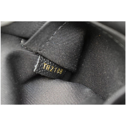 LOUIS VUITTON Sully PM Monogram Empreinte Leather Shoulder Bag Black