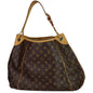 LOUIS VUITTON Galliera GM Monogram Canvas Shoulder Bag Brown