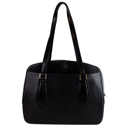 LOUIS VUITTON Voltaire Black Epi Leather Shoulder Bag Black