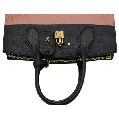 LOUIS VUITTON City Steamer MM Leather Shoulder Bag Magnolia
