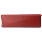 PRADA East-West Frame Saffiano Leather Clutch Bag Red