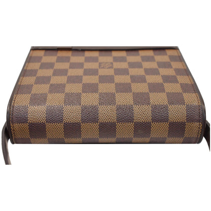 LOUIS VUITTON Tribeca Mini Damier Ebene Shoulder Bag Brown
