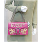 GUCCI Dionysus Guccify Grained Leather Shoulder Bag Pink