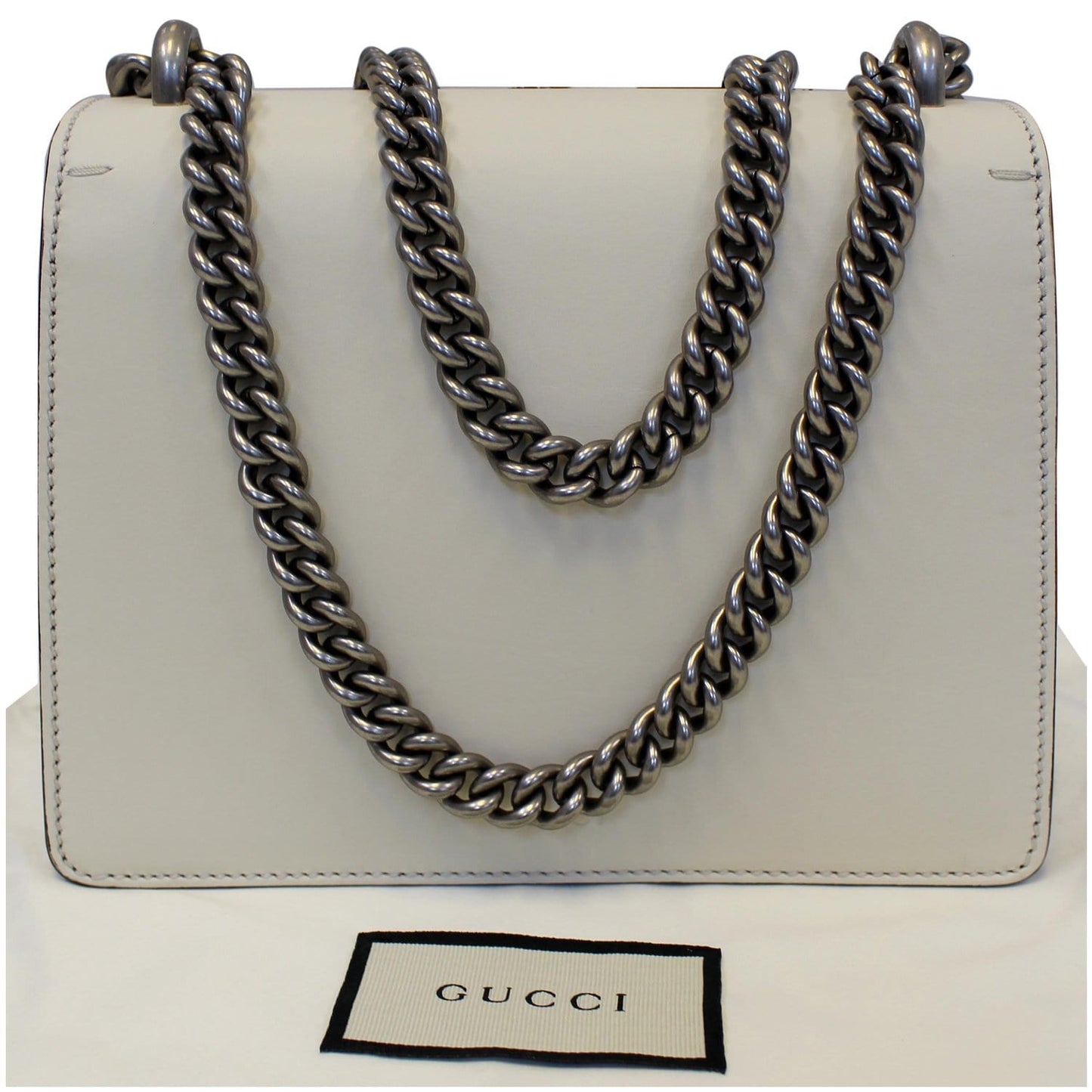 GUCCI Dionysus Mini Crystal Embroidered Snake Shoulder Bag Red - 20% OFF