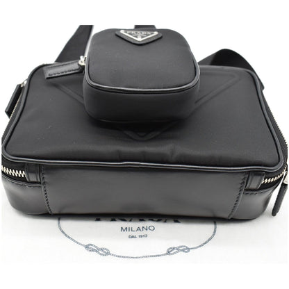 PRADA Re-Edition Nylon Shoulder Bag Black