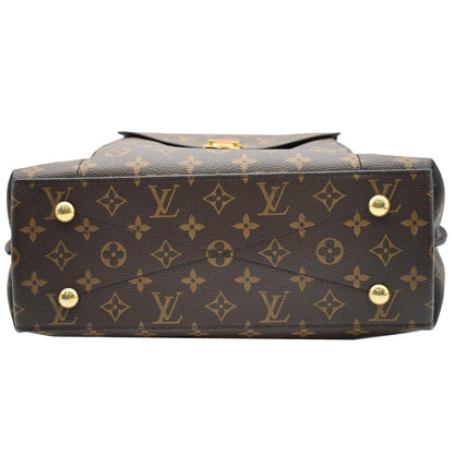 LOUIS VUITTON Metis Hobo Monogram Canvas Shoulder Bag Brown
