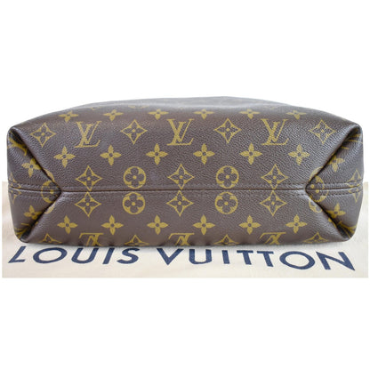 LOUIS VUITTON Sully PM Monogram Canvas Shoulder Bag Brown