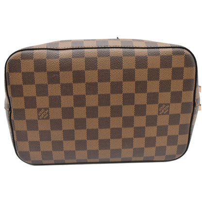 LOUIS VUITTON Neonoe MM Damier Ebene Shoulder Bag Venus Pink